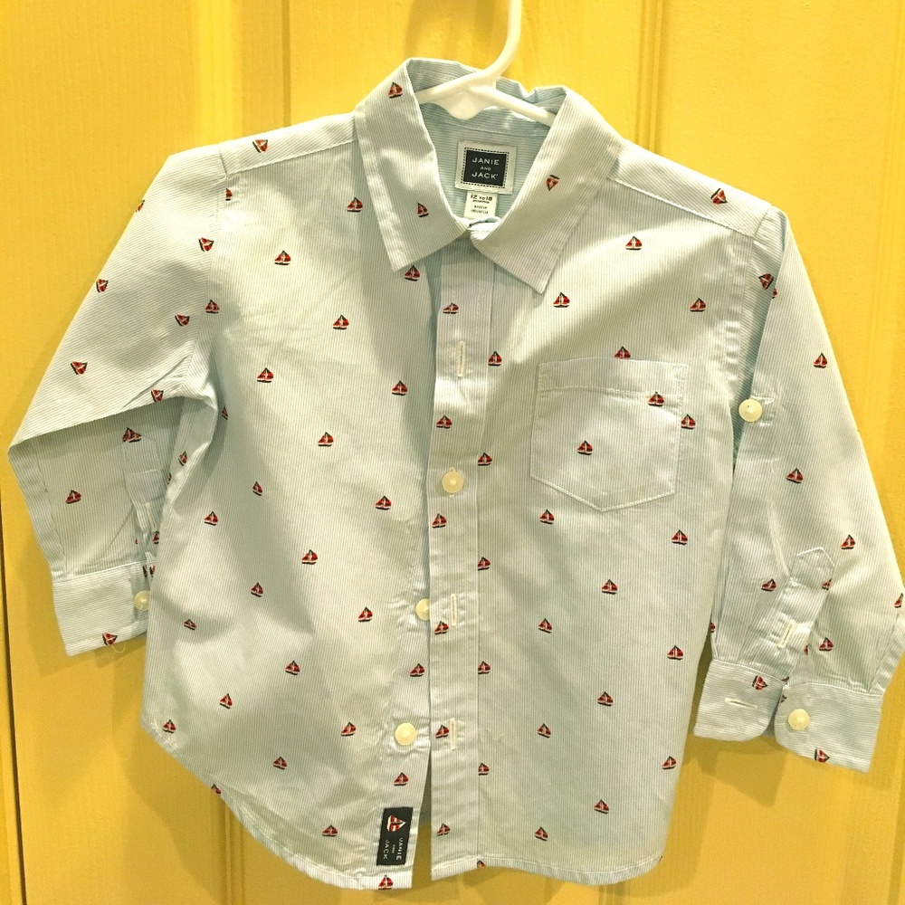 nautical boy shirt